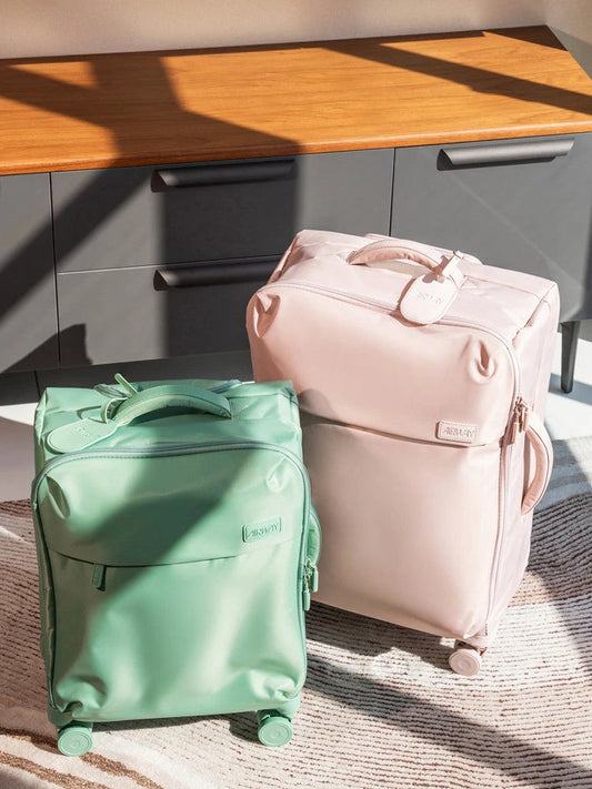 Lightweight Waterproof Oxford Front-Opening Spinner Luggage