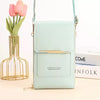 PU Leather Touchscreen Crossbody Bag