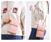 PU Leather Touchscreen Crossbody Bag